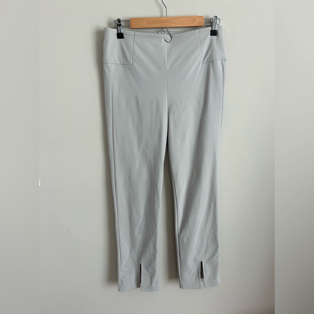 Athleta | Light Grey Recycled Nylon Multipurpose Career Pants Size 8